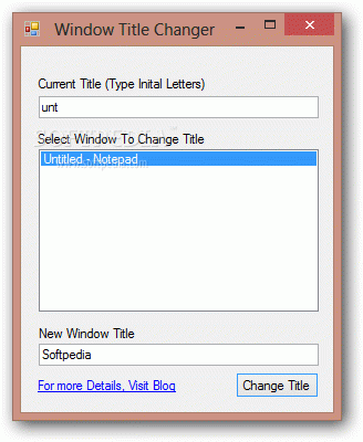 Window Title Changer Activator Full Version