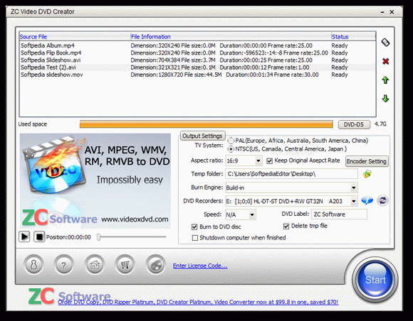 ZC Video DVD Creator Crack + Serial Key Download 2024