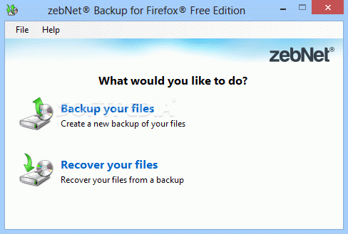 zebNet Backup for Firefox Free Edition Crack With Activation Code 2024