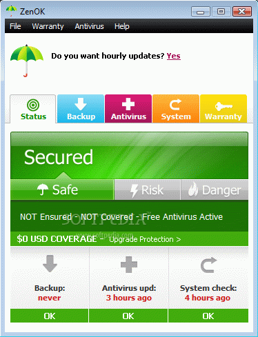 ZenOK Free Antivirus Crack With Serial Key Latest