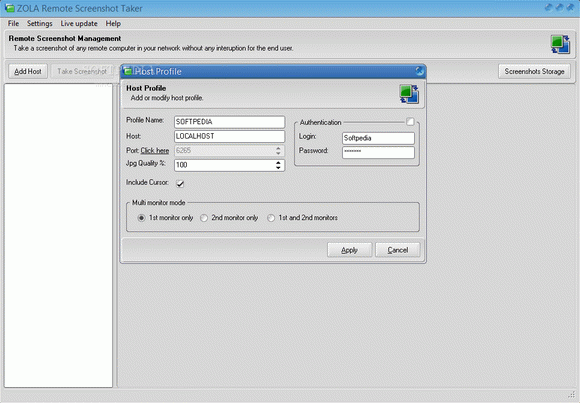 ZOLA Remote Screenshot Taker Crack + Serial Key Download 2024