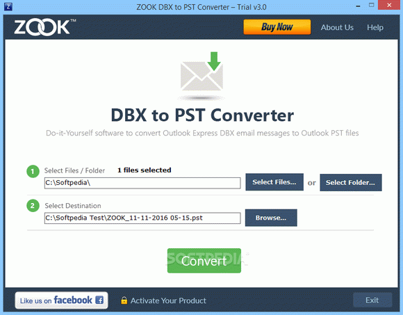 ZOOK DBX to PST Converter Crack With Keygen Latest