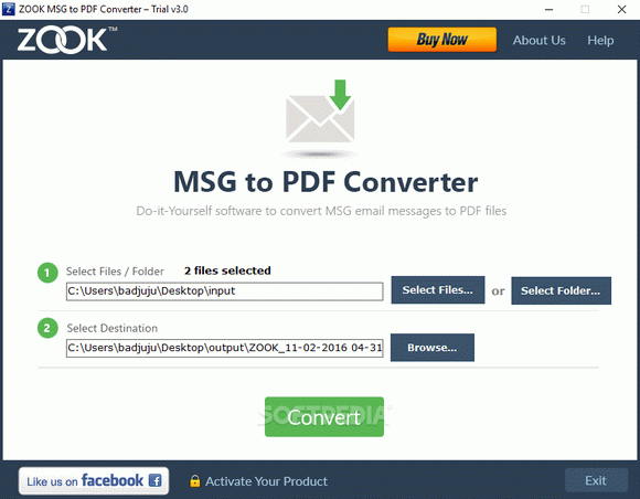 ZOOK MSG to PDF Converter Crack With Keygen 2024