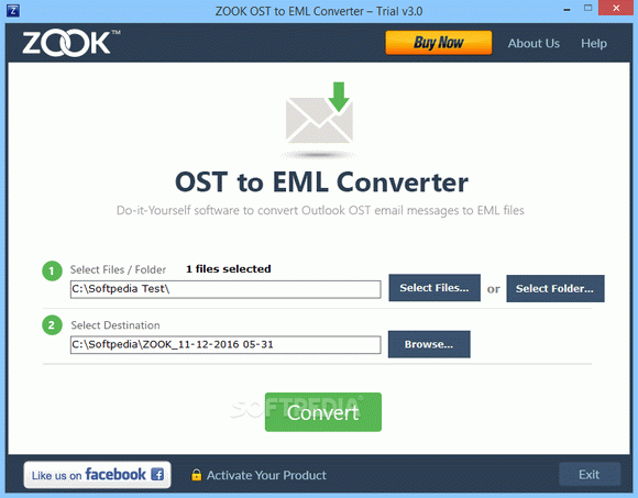 ZOOK OST to EML Converter Activation Code Full Version