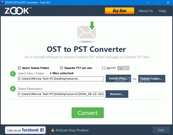 ZOOK OST to PST Converter Serial Key Full Version