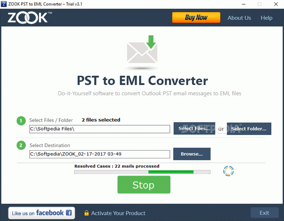 ZOOK PST to EML Converter Crack + Keygen Download