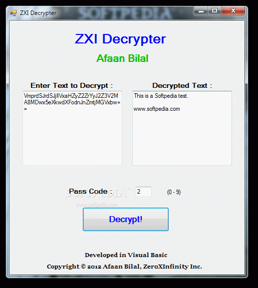ZXI Decrypter Crack With Activator 2024